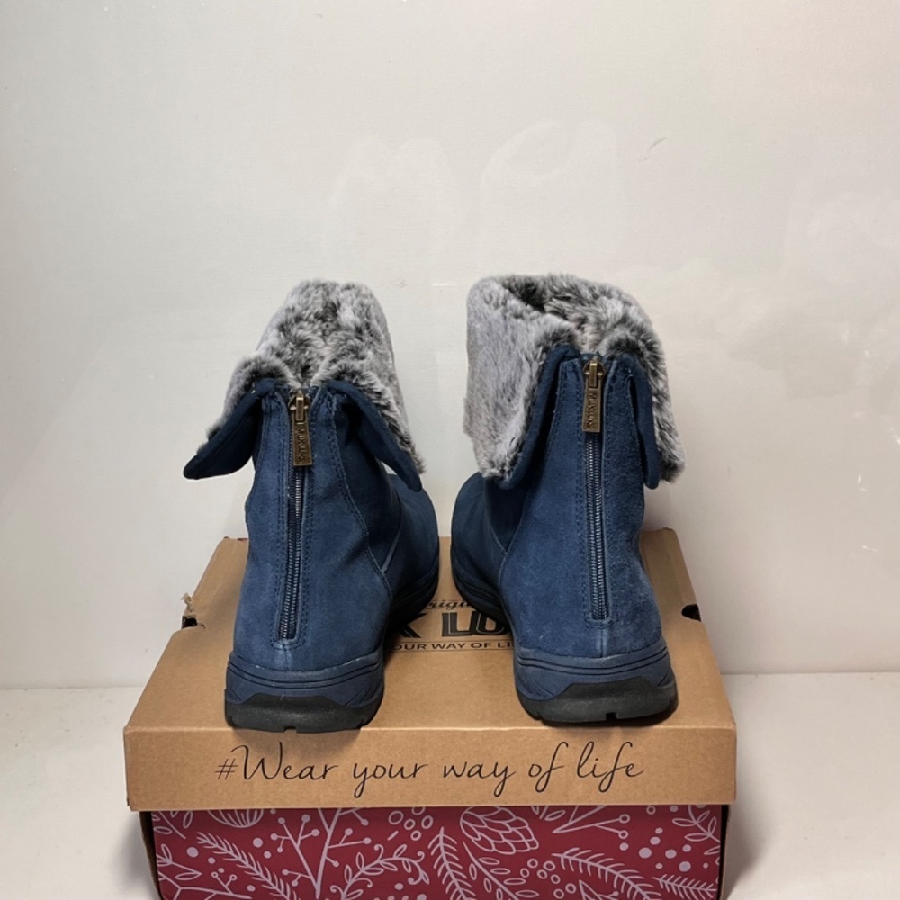 Muk Luks Ariel Water-Repellent Suede Winter Boots - Picture 5 of 6